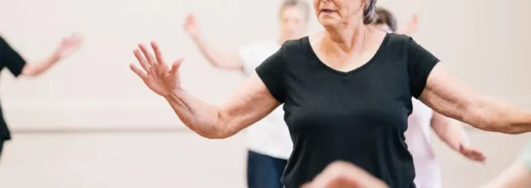 Older women exercising